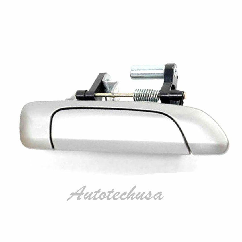 01-05 Pour Honda Civic Arrière Droit NH623M Satin Argenté Outside Porte Poignée