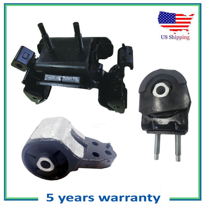 Set 3PCS Engine Motor & Auto Trans. Mount For 2009-2010 Ford F-150 4.6L V8 4WD