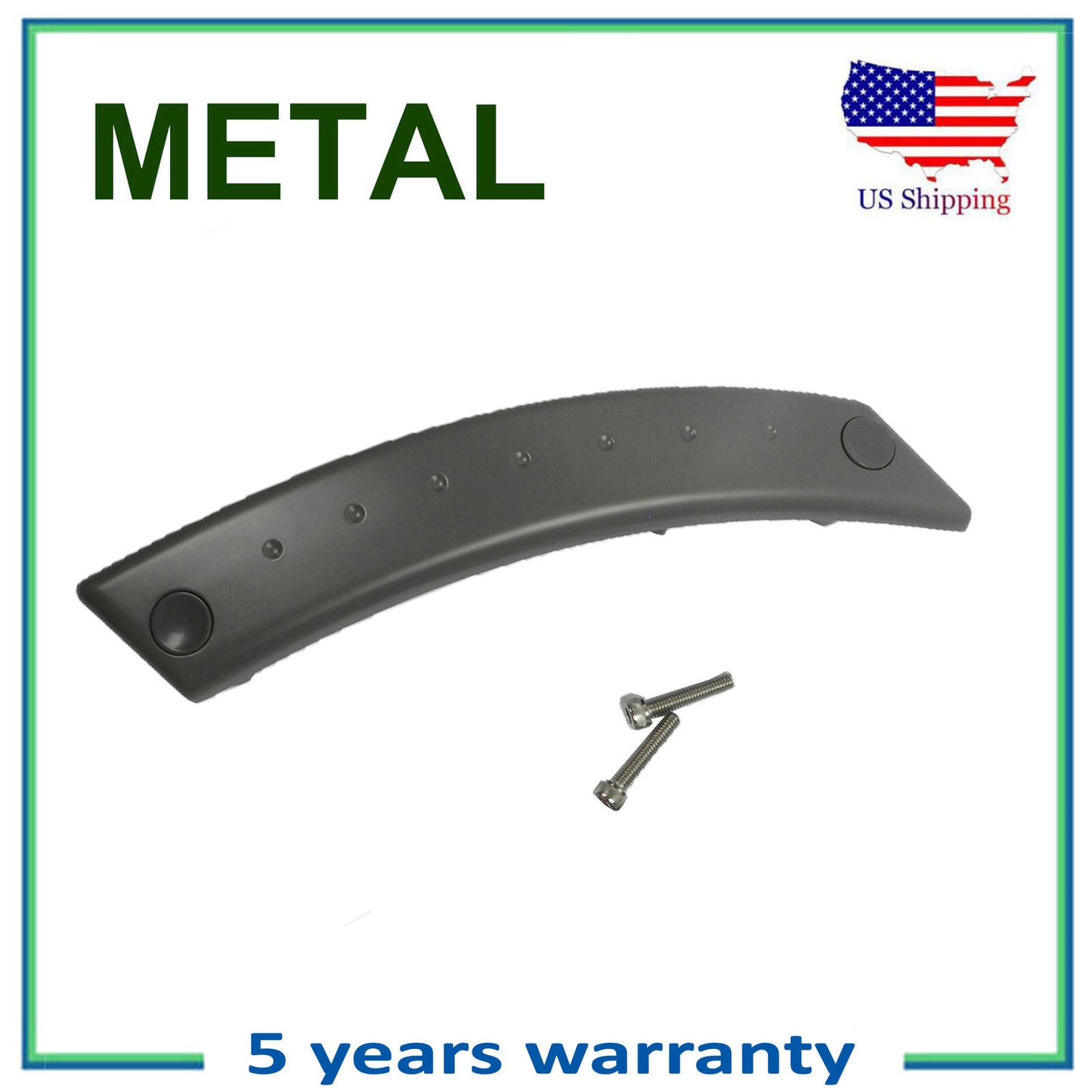 Metal Upgraded For 98-10 VW Beetle GRAY Door Panel Handle Repair Kit Front Left