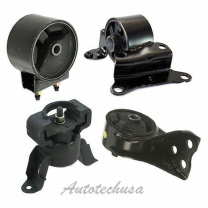 M638 Engine Motor & Trans Mount Set 4PCS 95-98 Mazda Protégé 1.5L 1.8L For Auto