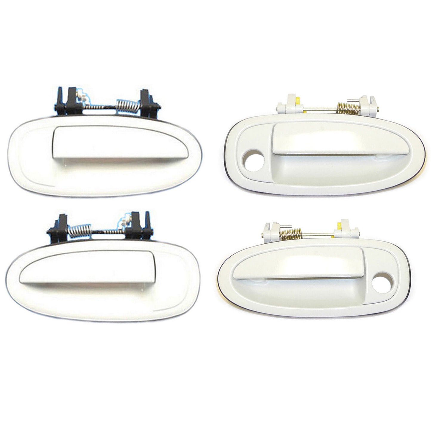Set 4PCS Extérieur Porte Poignée Pour 1995-1999 Toyota Avalon 040 Super Blanc II