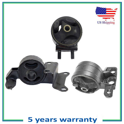 Motor Montaje 2651 6432 6752 3PCS Para 1994-1997 Kia Sephia Ls Rs 1.6L Fwd