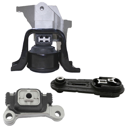 3PCS Engine Motor & Trans Mount For 2011-2016 Nissan Juke 1.6L 7380 4360 4309