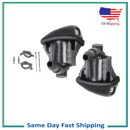 8PCS Sprayer Windshield Washer Nozzle Jet & Upgraded Kit For 93-98 Toyota Supra