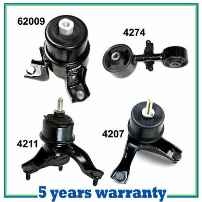 Engine Motor Mount 07-11 For Toyota Camry 2.4L Hybrid with Auto Trans. Hydraulic