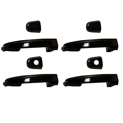 Set of 4PCS New Exterior Door Handle For Scion tC xA xB xD 209 Black Sand Pearl