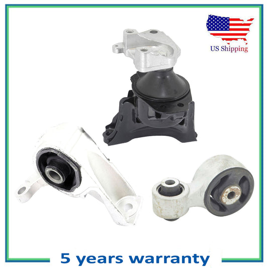 Set Engine Motor & Torque Strut Mount For 06-11 Honda Civic 2.0L 65014 4540 4589
