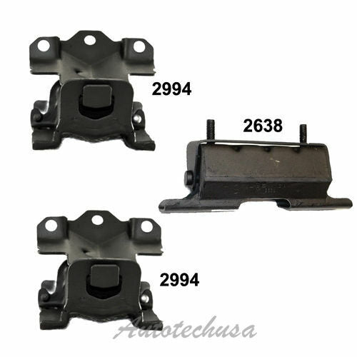 Trans. & Motor Montaje 99-07 Para Chevrolet Silverado 1500 2WD M1046 2638 2994 2