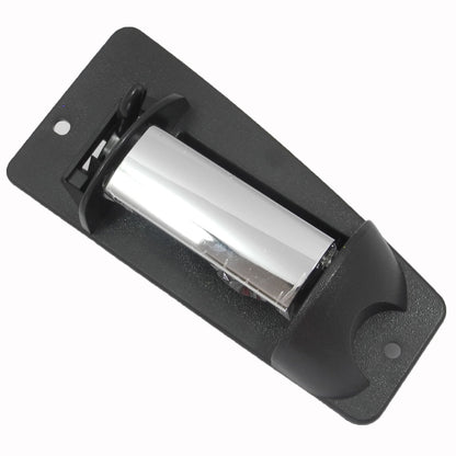 Rear Right Outer Door Handle For Chevrolet Silverado GMC Texture Black & Chrome