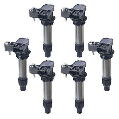 New Ignition Coil Set 6PCS For UF569 5C1612 Buick Cadillac Chevrolet Pontiac