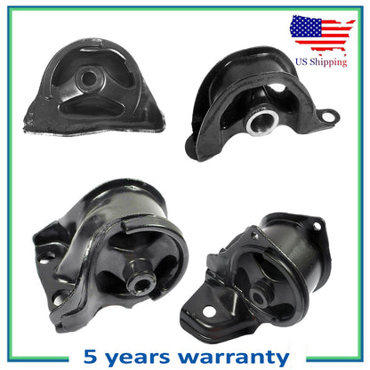 3PCS Moteur & Trans Montage Pour 1993-1995 Honda Civic Del Sol 1.5L Manuel