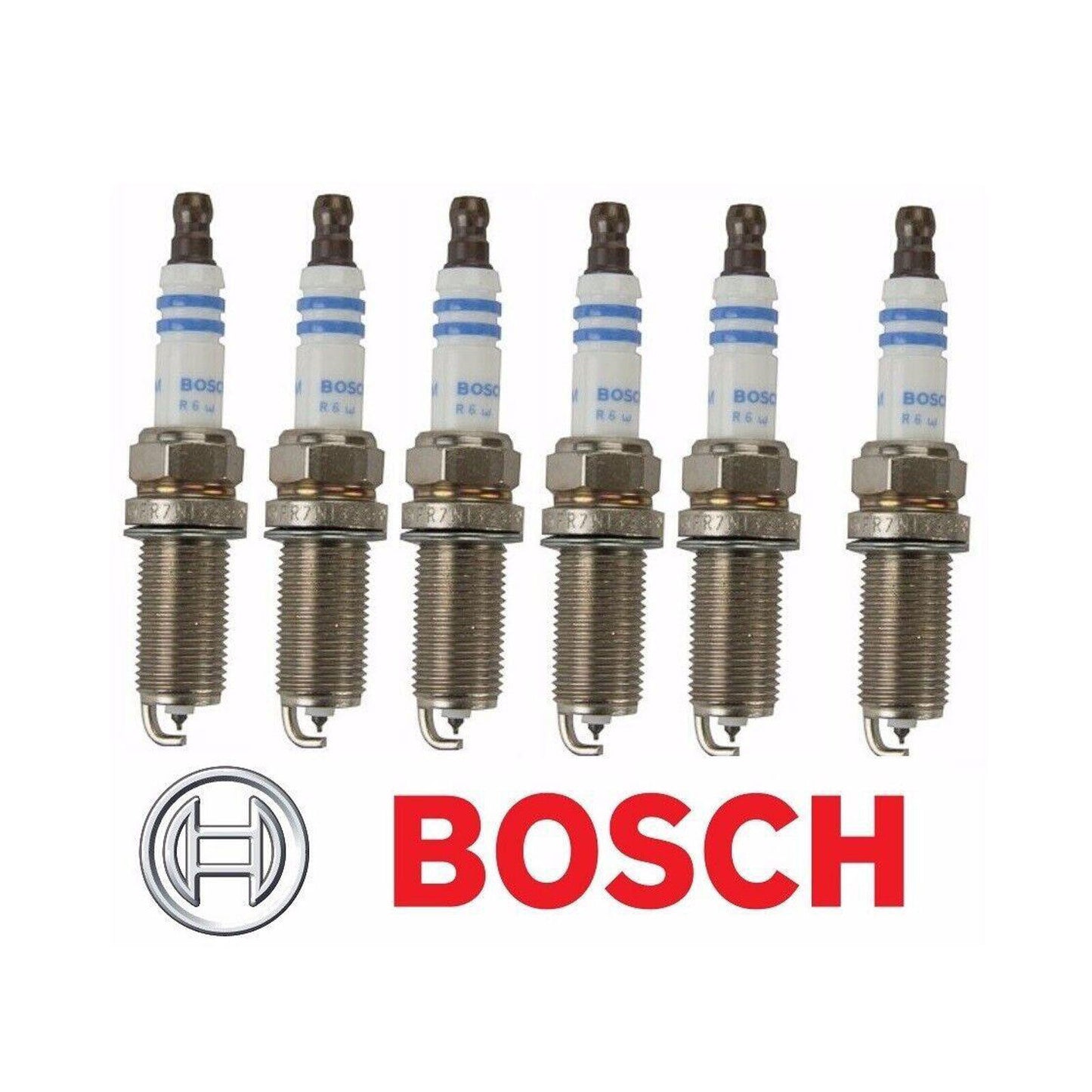 6 Bosch Iridio Chispa Tapones Para Volvo XC60 XC70 XC90 2008-2012 Land Rover LR2