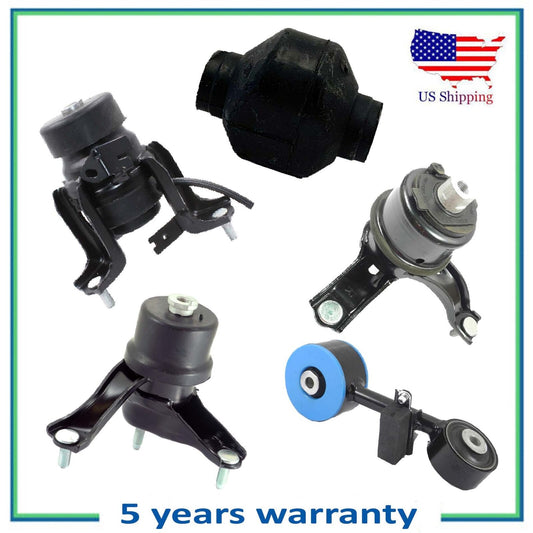 5PCS Engine, Trans & Torque Strut Mount For 2001-2003 Toyota Highlander 3.0L