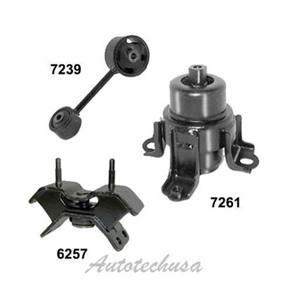 M543 Motor & Trans Montaje Juego 3PCS Para 1997-2001 Toyota Camry 3.0L Con /