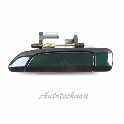 01-05 For CIVIC Rear Left G95P Clover Green Pearl Outside Door Handle B3958