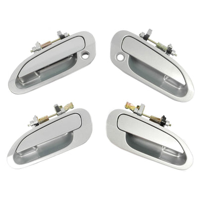Set 4pcs Pour 1998-2002 Honda Accord Argenté NH-612M Extérieur Porte Poignée
