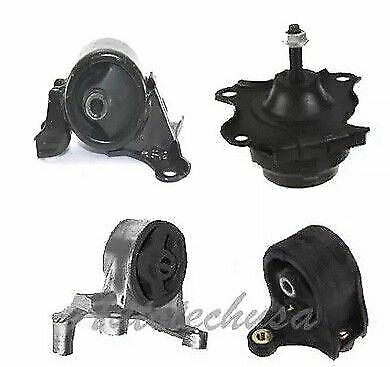 M158 01-05 For Honda Civic Manual Trans Engine Motor Mounts 6589 6591 4511 6588