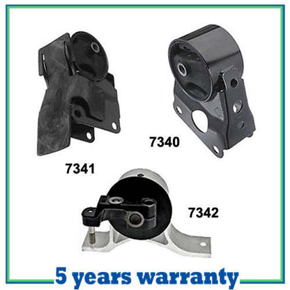 M030 Moteur & Trans Montage Set 3PCS Pour 02-06 Nissan Altima 2.5L 7340 7341