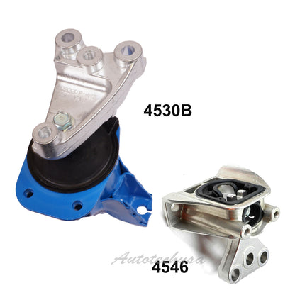 Motore & Trasmissione Montante Per 2006-2011 Civic 1.8L Set 2pcs 4530B 4546