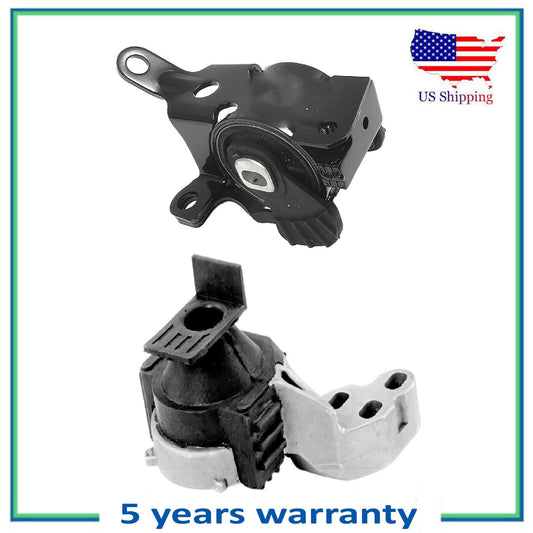 Set 2PCS Engine Motor & Auto Trans. Mount For Mazda 14-18 3 Sport 13-16 CX-5 2.0