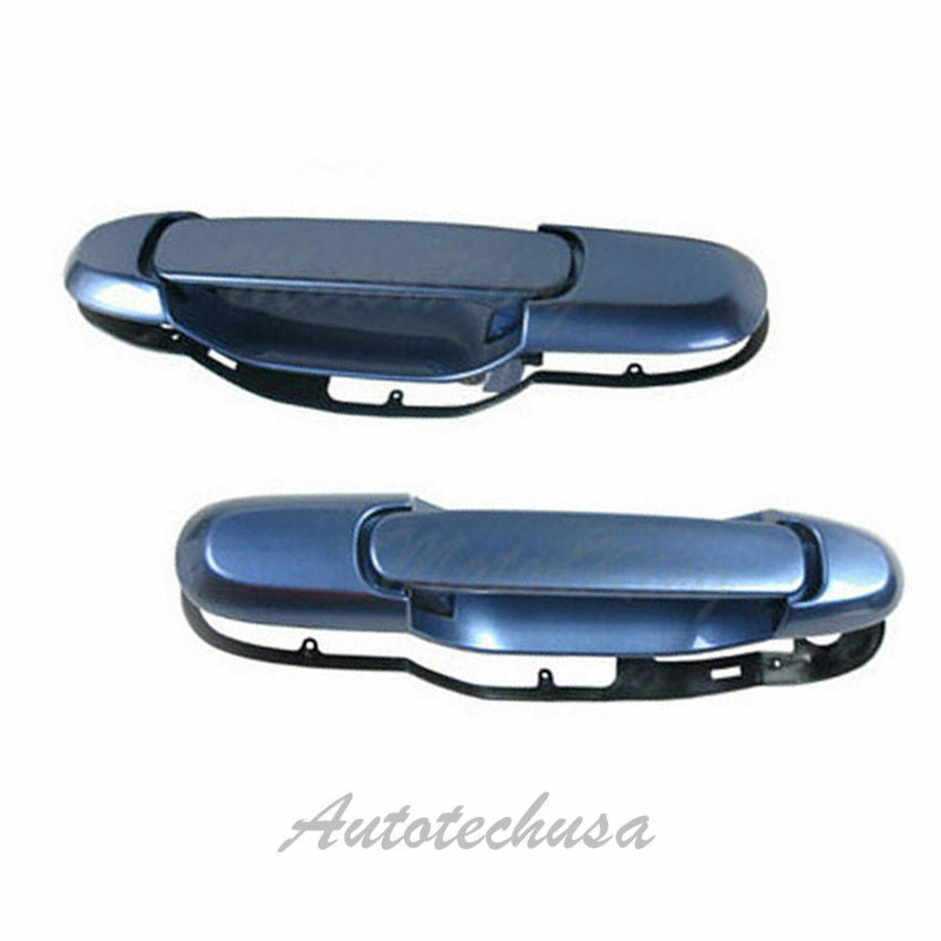 1998-2003 For Toyota Sienna Rear Left & Right Blue 8L9 Outside Door Handle DS57