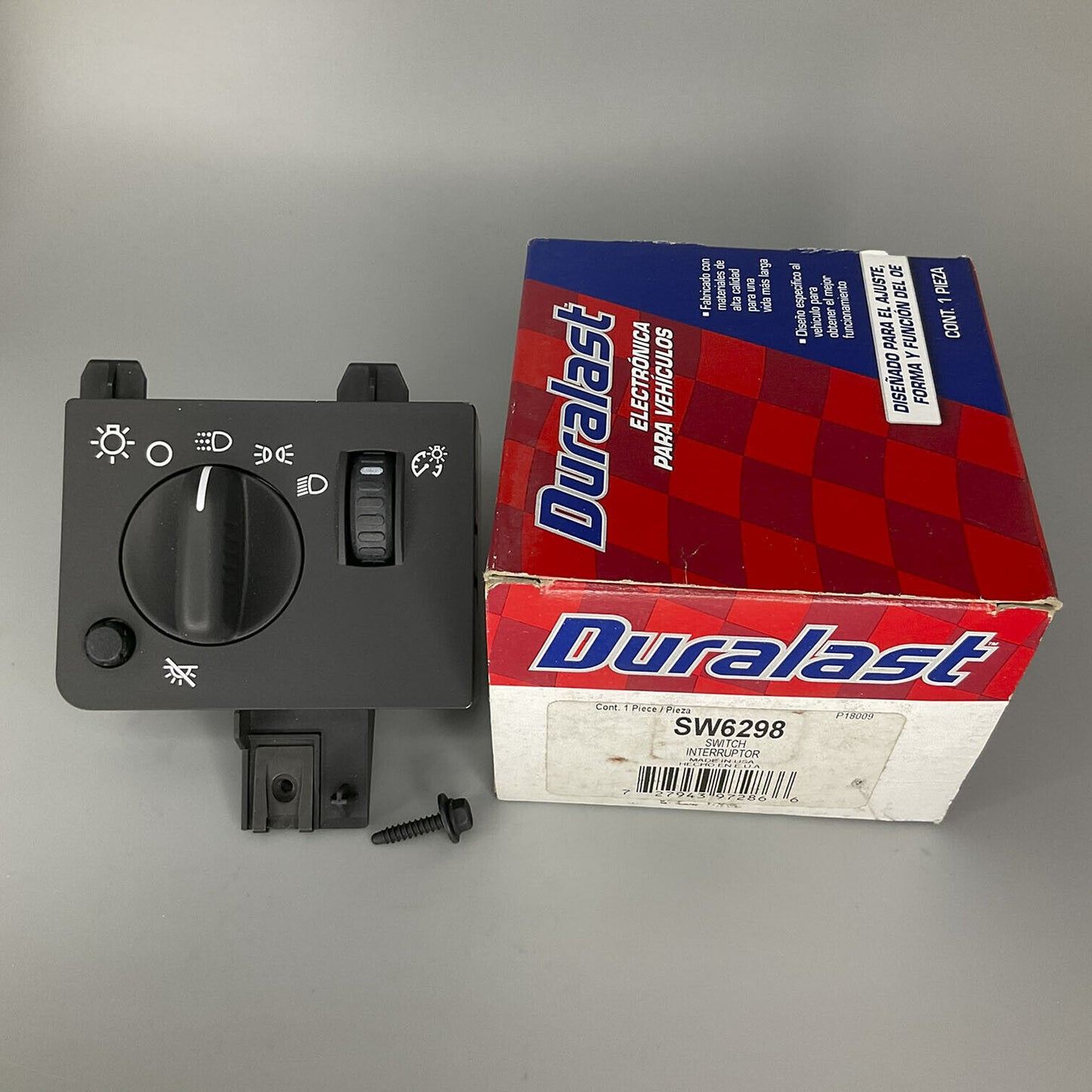 For Chevrolet Colorado GMC Canyon Duralast Genuine Headlight Switch SW6298