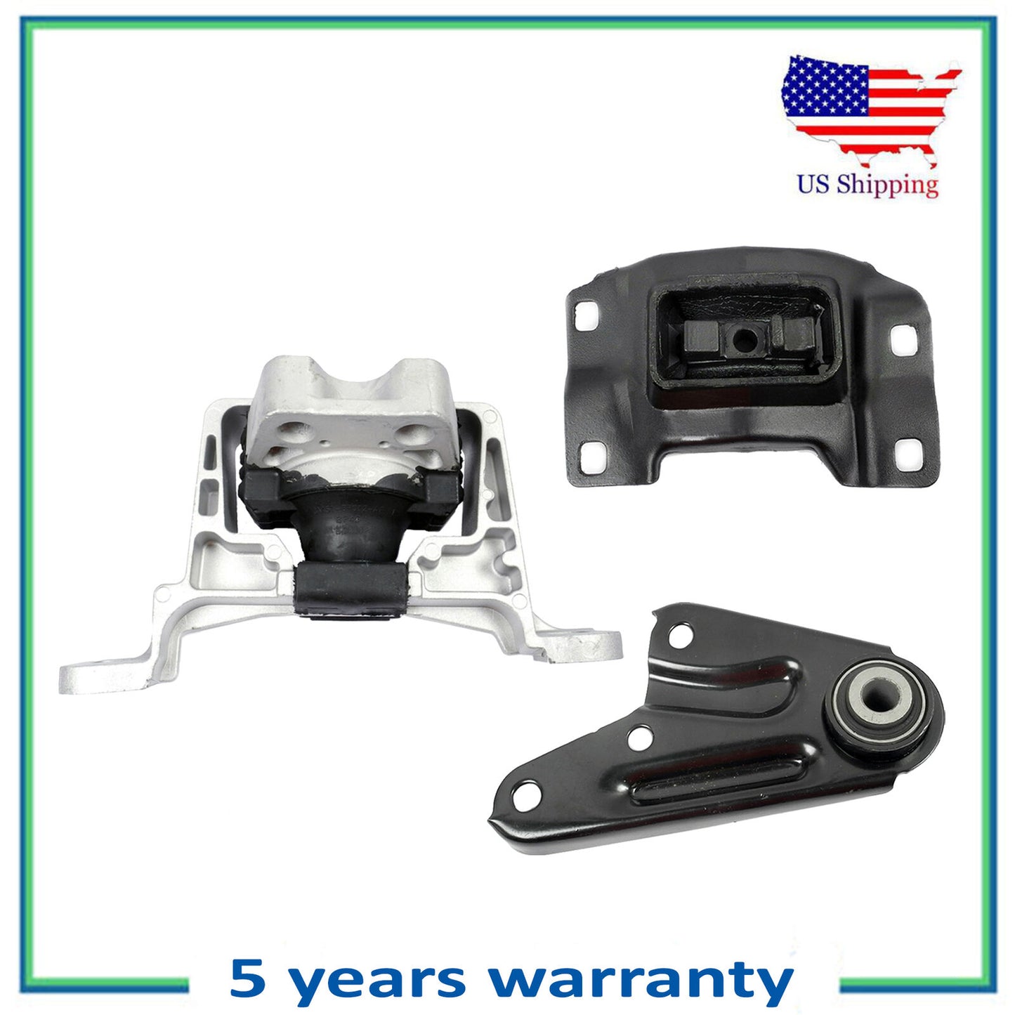 4403 4418 4404 Trans Engine Motor Mount Auto For 04-09 Mazda 3 2.3L