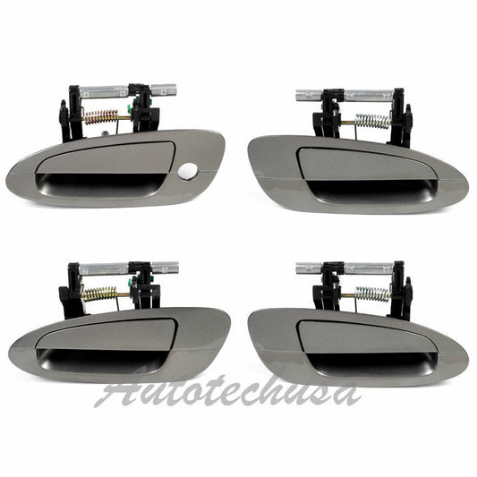 NoMoreBreaking For Nissan Altima Outside Door Handle DS114 Set 4 PEWTER KY2