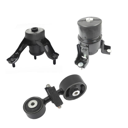 3PCS Japan Built Front, Torq Strut FR & Manual Trans Mount For 02-06 Camry 2.4L