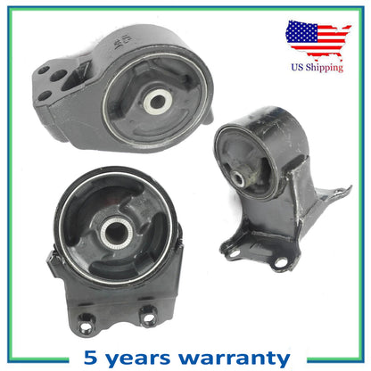 6108 7122 7129 Engine Motor & Trans Mount NEW For 02-05 Hyundai Sonata 2.4L