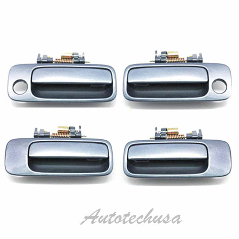 1997-2001 For Toyota Camry Set 4 Blue 8N4 Outside Door Handle DS99