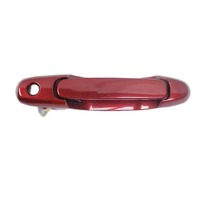 Set 4 PCS Outside Door Handle For 1998-2003 Toyota Sienna Sunfire Red Pearl 3K4