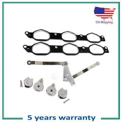 Air Intake Manifold Repair Kit w/Arms For Mercedes C ML R Metal Flap RK5062M
