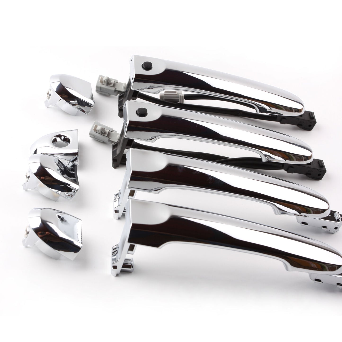 Set 4pcs Exterior Outside Door Handle Chrome For New Nissan Cube Juke Versa