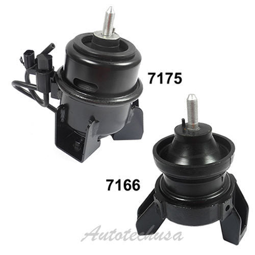 For Engine Motor Mount Hyundai anta Fe 2.7L 3.3L Veracruz 3.8L Set 2 7166 7175