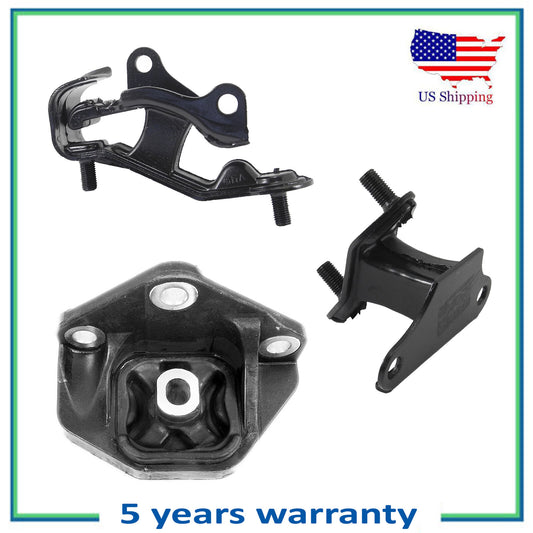 2003-2007 For Honda Accord 3.0L Engine Motor & Transmission Mount 3PCS Set M232