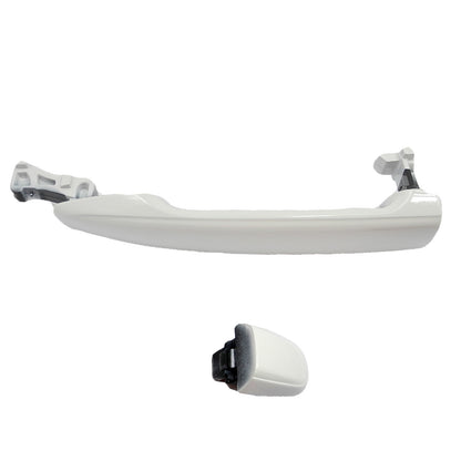 Front Right Outside Door Handle W/O Keyhole For 04-10 Toyota Sienna White 040