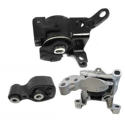 3PCS Engine Motor & Transmission Mount Auto Trans For 2014-2016 Mazda 3 2.0L