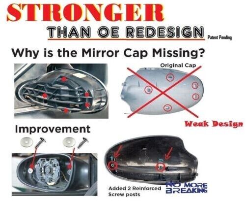 B702 FOR 02-06 NISSAN ALTIMA MIRROR CAP COVER K11 Smoke Gray Painted