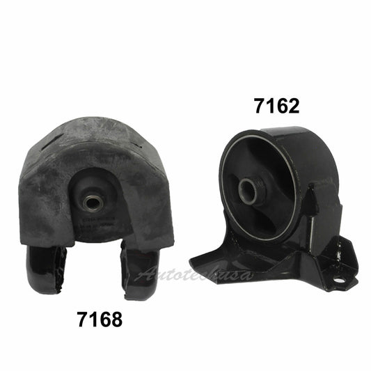 Set Engine Motor Mount For Hyundai Sonata 2.4L 3.3L Front Rear M1278 7162 7168