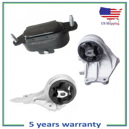 Juego 3PCS Frente/Posterior Izquierdo & Auto Trans Montaje Para 06-07 Chevrolet