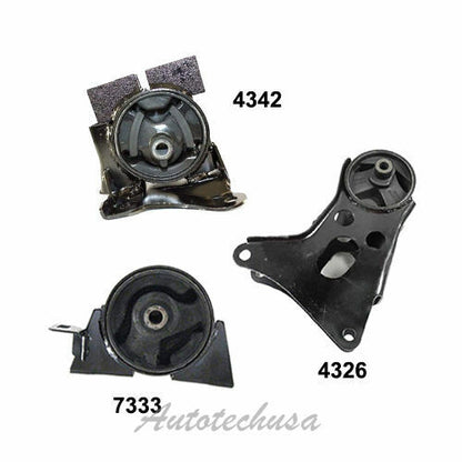 Pour 02-06 Nissan Sentra 2.5 M1119 Moteur & Trans Montage Set 3PCS Auto Trans