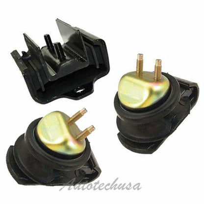 M895 Moteur & Trans Montage 3PCS Pour 00-04 Nissan Frontier Xterra 3.3L AWD