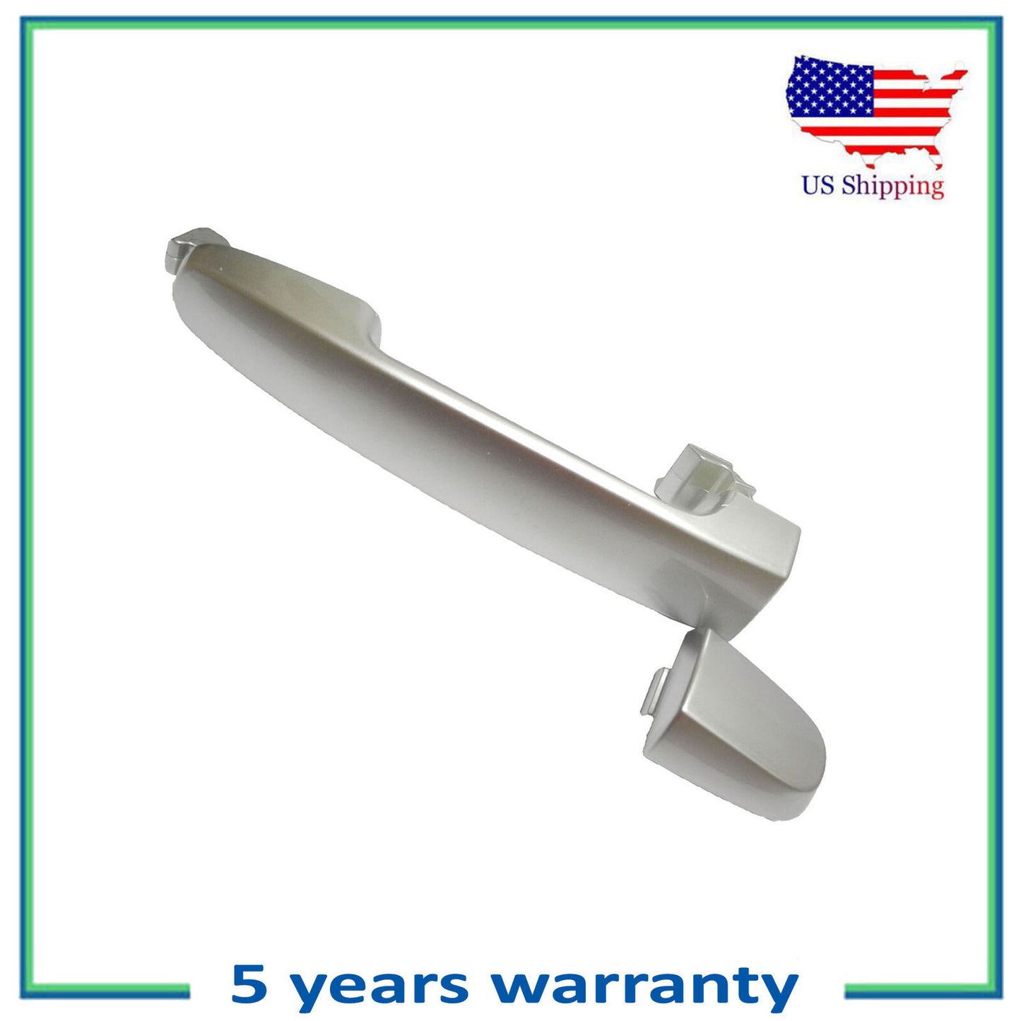 Arrière Extérieur Porte Poignée Pour 02-06 Camry Classic Argenté Métallique 1F7*