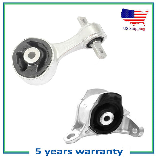 2PCS Torque Strut & Trans. Mount for Manual for 2012 2013-2015 Honda Civic 1.8L