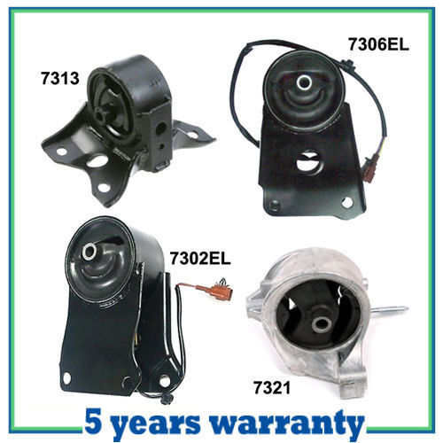 Motore & Trans. Montante Per 00-01 Nissan Maxima 3.0 M1051 7302el 7306el 7313