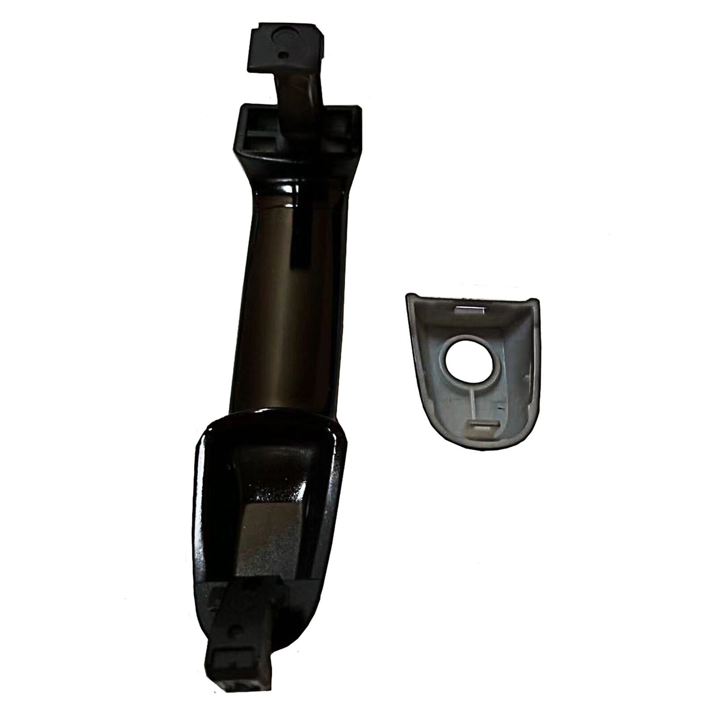 Front Set 2PCS Outside Door Handle For Toyota Camry Corolla 209 Black Sand Pearl