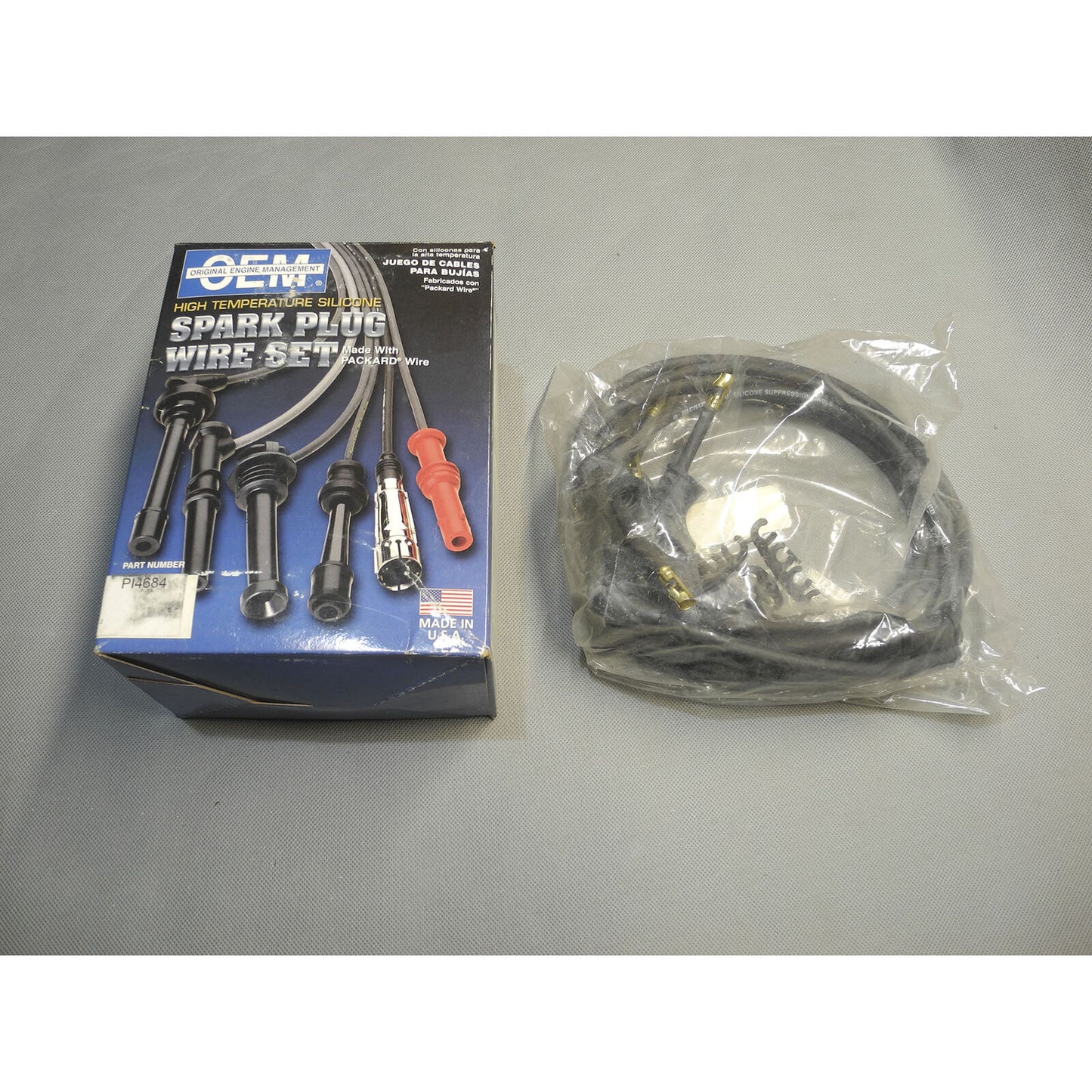 Brand New Spark Plug Wire Set OEM PI4684 For 1989-1992 Mitsubishi Galant 2.0L