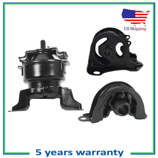 3PCS Engine Motor & Trans Mount For 1999-2000 Honda Civic Si 1.6L 6576 6556 6526