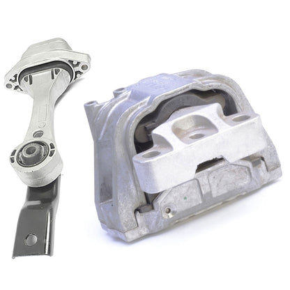 2PCS Right & Rear Engine Motor Mount For 2008-2009 Audi TT Quattro 3.2L V6 Coupe